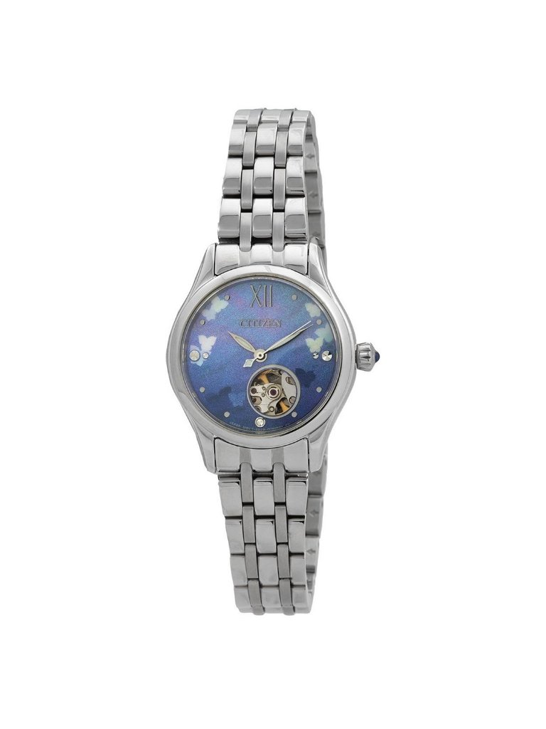 Nwt Citizen Luna Automatic Blue Dial Ladies Watch